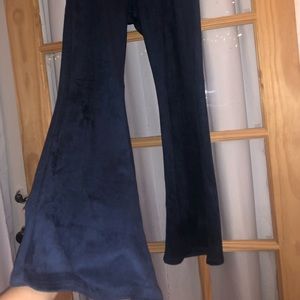 Velvet bell bottoms!
